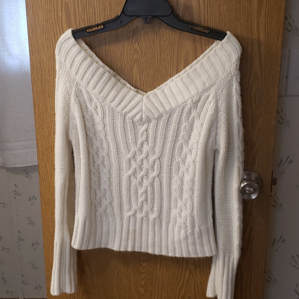 Sexy off the shoulder Sweater